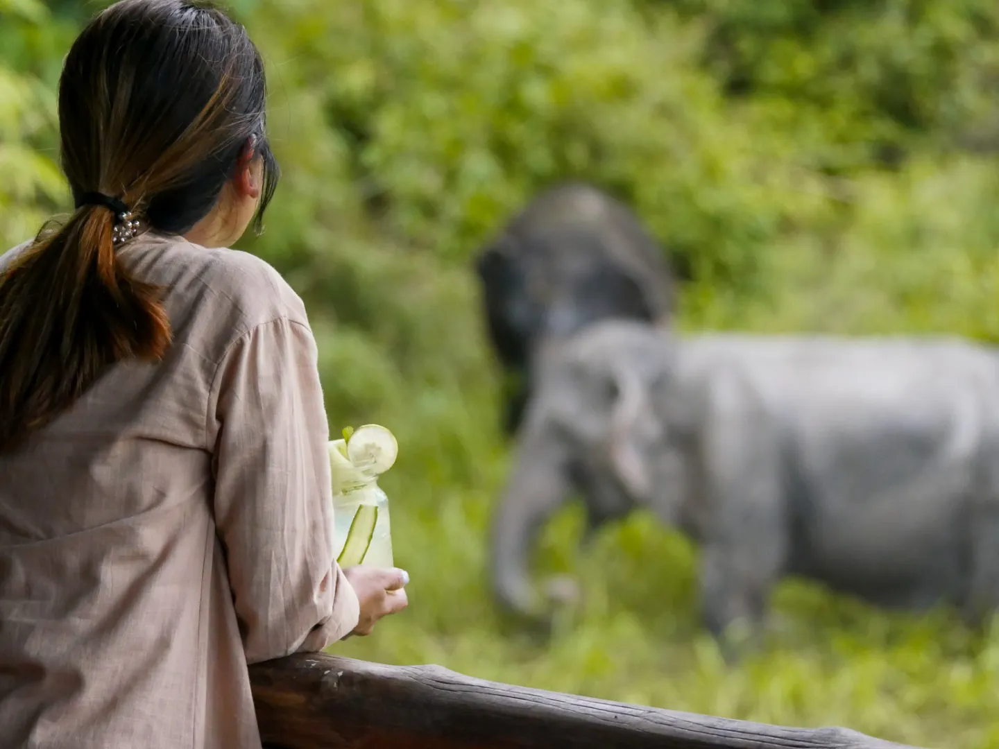 a person talking on a cell phone